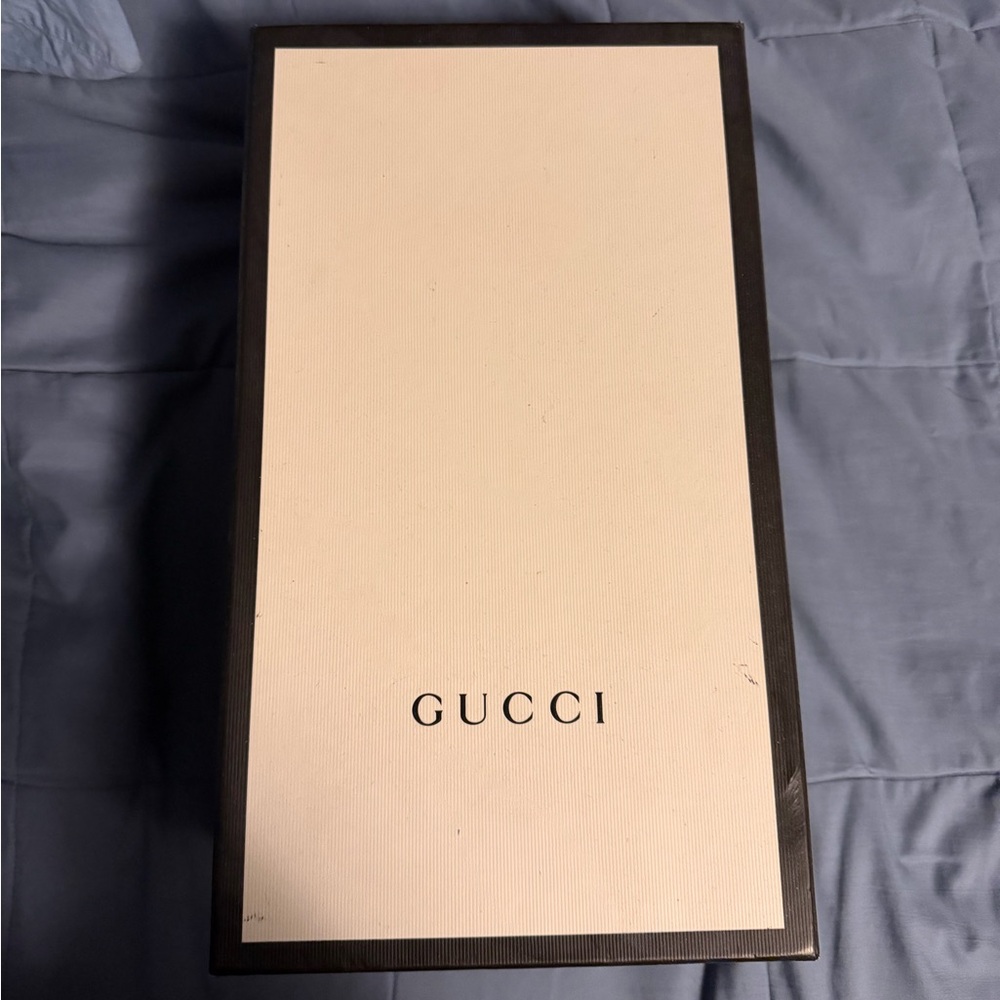 Gucci Men's Black Textured Sneakers